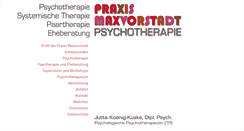 Desktop Screenshot of praxis-maxvorstadt.de